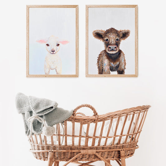 Baby Animal Farmhouse Prints