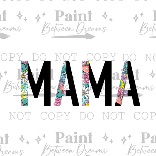 Funky Mama Half Floral