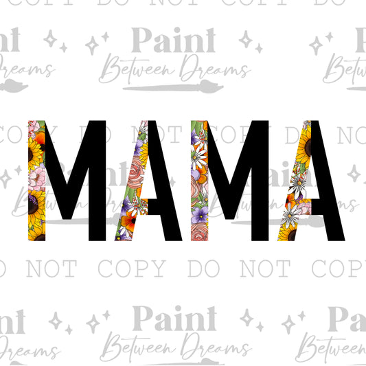 Sunny Mama Half Floral